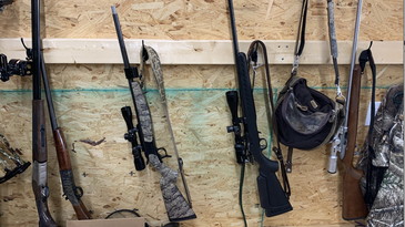 猎枪和步枪都是松鼠猎枪。